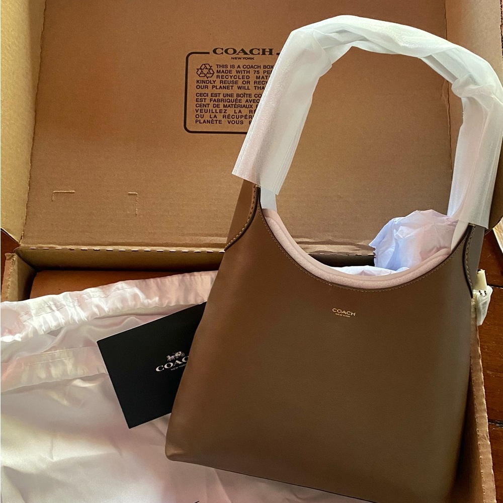 Coach Brown Leather Handbag